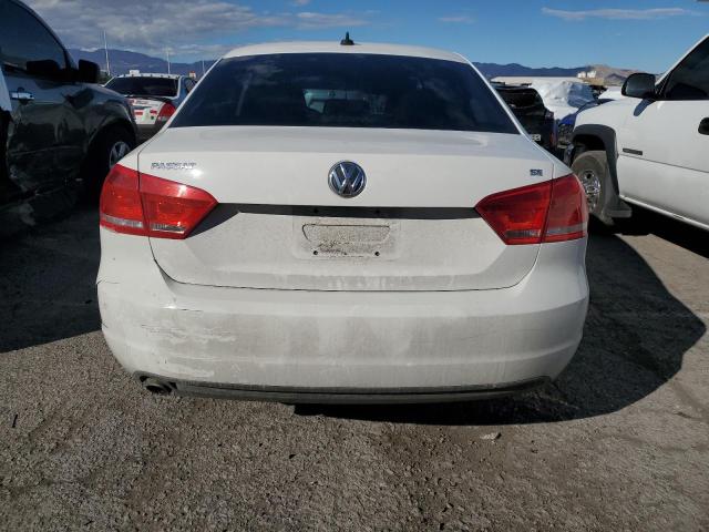 1VWBP7A39DC094502 - 2013 VOLKSWAGEN PASSAT SE WHITE photo 6