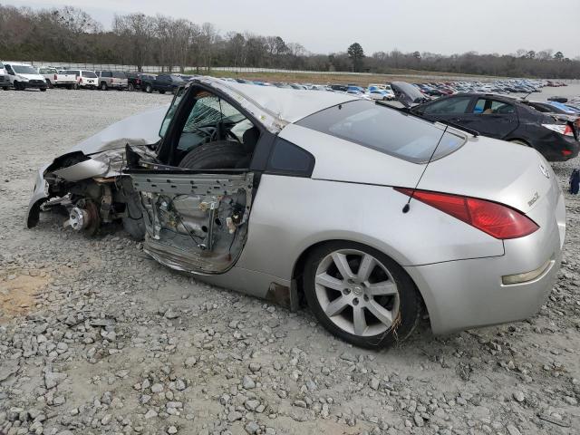 JN1AZ34D44T164626 - 2004 NISSAN 350Z COUPE SILVER photo 2