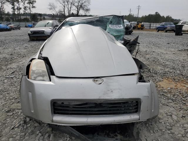 JN1AZ34D44T164626 - 2004 NISSAN 350Z COUPE SILVER photo 5