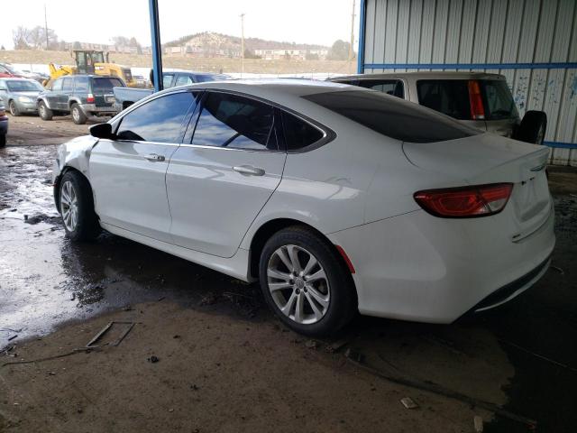 1C3CCCAB0FN691598 - 2015 CHRYSLER 200 LIMITED WHITE photo 2