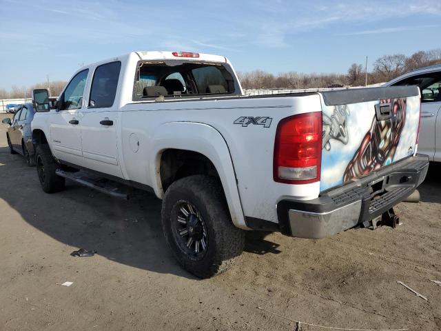 1GT120C82DF114441 - 2013 GMC SIERRA K2500 SLE WHITE photo 2