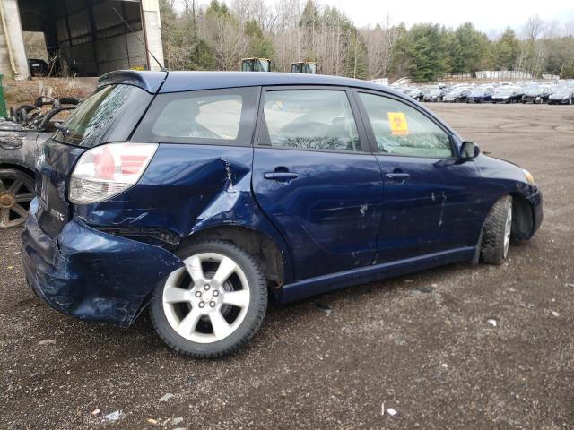 2T1KR32E38C690143 - 2008 TOYOTA COROLLA MA XR BLUE photo 3