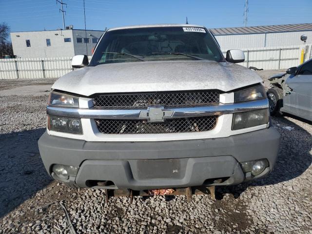 3GNGK23G62G204644 - 2002 CHEVROLET AVALANCHE K2500 TWO TONE photo 5