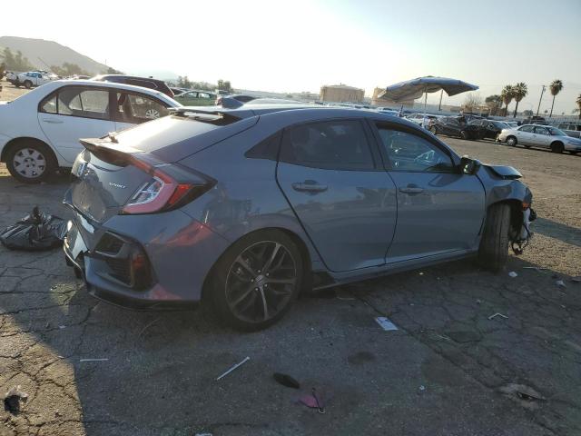 SHHFK7H49MU421256 - 2021 HONDA CIVIC SPORT 青色 照片 3