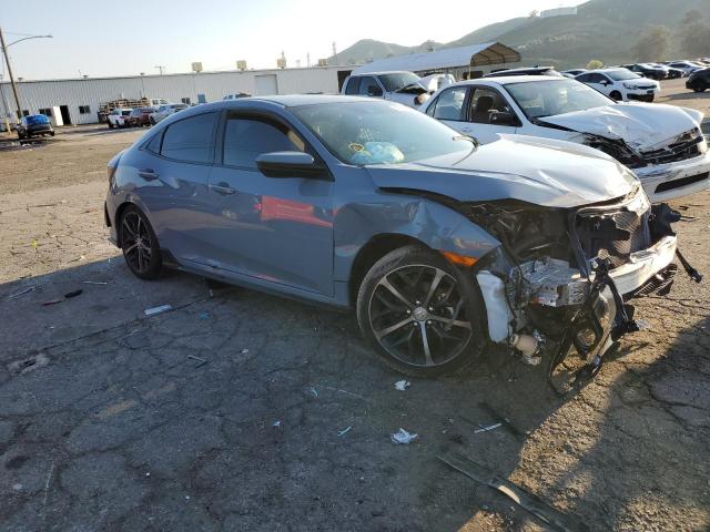 SHHFK7H49MU421256 - 2021 HONDA CIVIC SPORT 青色 照片 4