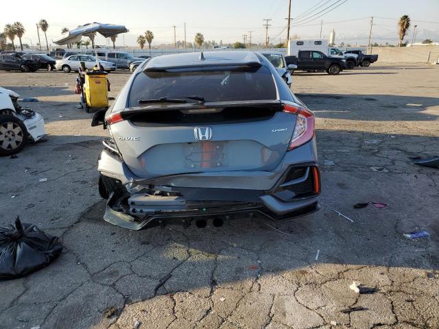 SHHFK7H49MU421256 - 2021 HONDA CIVIC SPORT TEAL photo 6