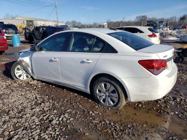 1G1PA5SG9F7245018 - 2015 CHEVROLET CRUZE LS WHITE photo 2