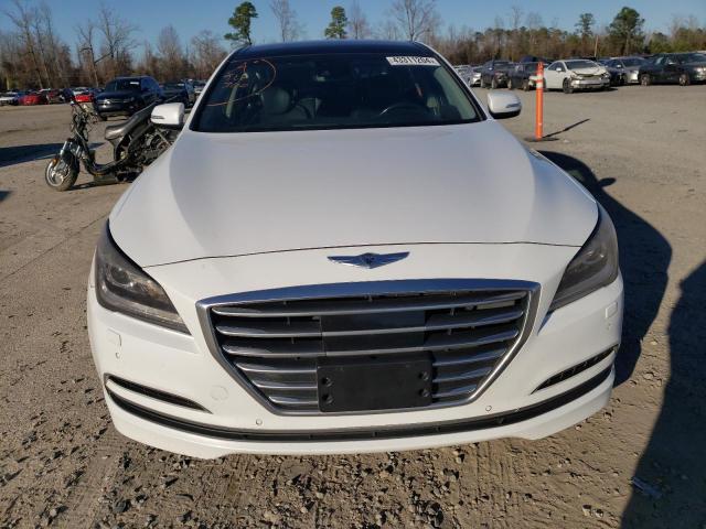 KMHGN4JE8FU099665 - 2015 HYUNDAI GENESIS 3.8L WHITE photo 5