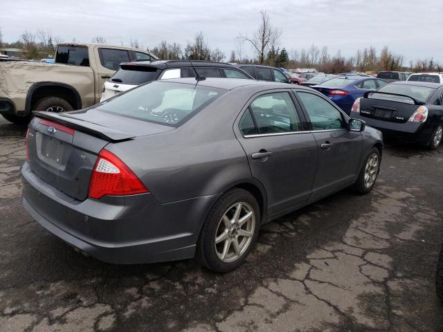 3FAHP0HA4BR343298 - 2011 FORD FUSION SE GRAY photo 3