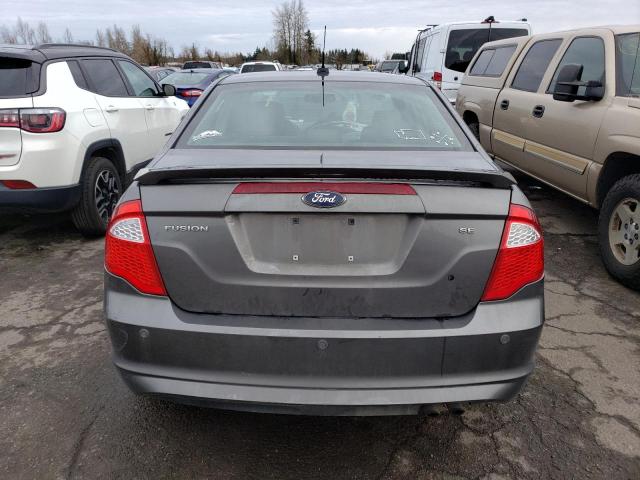 3FAHP0HA4BR343298 - 2011 FORD FUSION SE GRAY photo 6