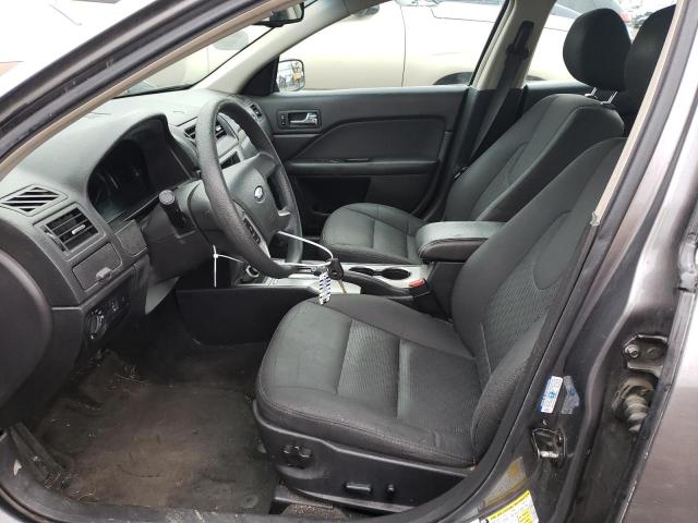 3FAHP0HA4BR343298 - 2011 FORD FUSION SE GRAY photo 7