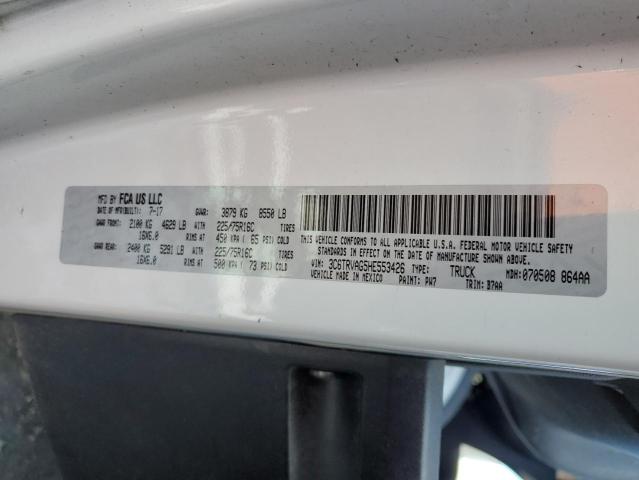 3C6TRVAG5HE553426 - 2017 RAM PROMASTER 1500 STANDARD WHITE photo 14