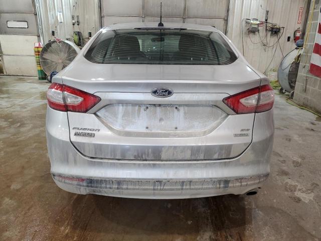 1FA6P0HD7F5122319 - 2015 FORD FUSION SE SILVER photo 6