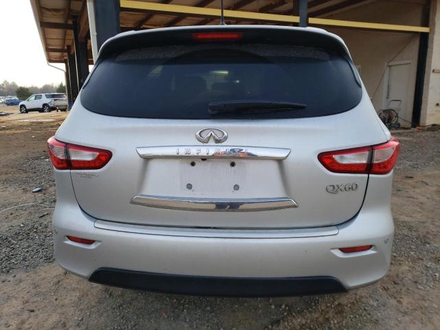 5N1AL0MN1EC507069 - 2014 INFINITI QX60 SILVER photo 6