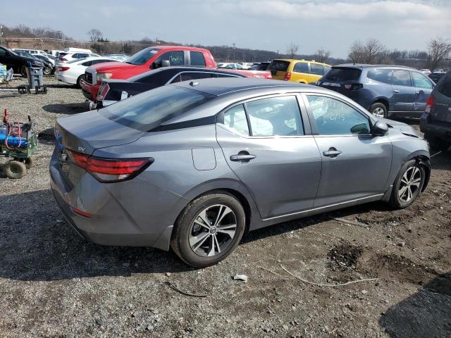 3N1AB8CV5NY299537 - 2022 NISSAN SENTRA SV GRAY photo 3