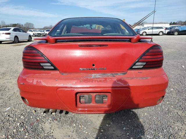 1G2NF52F53C217005 - 2003 PONTIAC GRAND AM SE1 RED photo 6