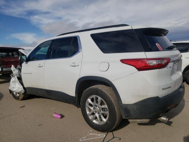 1GNERGKW7LJ246992 - 2020 CHEVROLET TRAVERSE LT WHITE photo 2