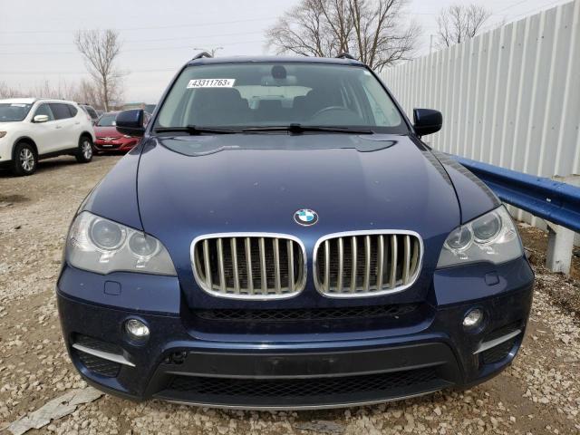 5UXZV4C59D0B06624 - 2013 BMW X5 XDRIVE35I BLUE photo 5