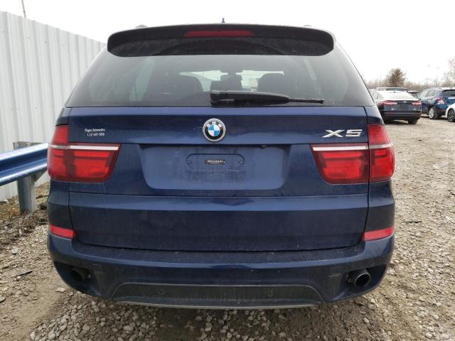 5UXZV4C59D0B06624 - 2013 BMW X5 XDRIVE35I BLUE photo 6