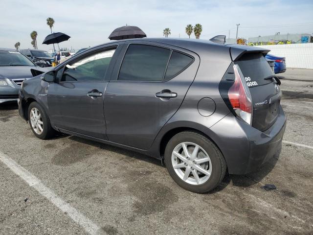 JTDKDTB31G1122859 - 2016 TOYOTA PRIUS C GRAY photo 2