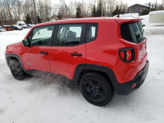 ZACCJAAHXJPH33513 - 2018 JEEP RENEGADE SPORT RED photo 2