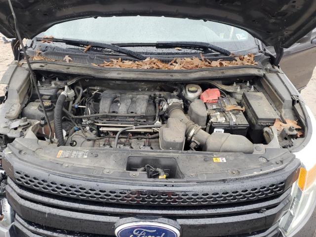 1FM5K8AR9FGA56798 - 2015 FORD EXPLORER POLICE INTERCEPTOR CHARCOAL photo 12