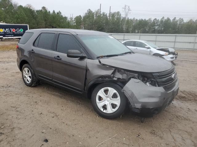 1FM5K8AR9FGA56798 - 2015 FORD EXPLORER POLICE INTERCEPTOR CHARCOAL photo 4