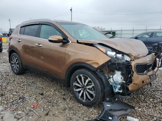 KNDPNCACXK7568907 - 2019 KIA SPORTAGE EX BROWN photo 4