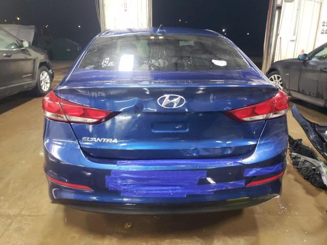 5NPD84LFXHH049111 - 2017 HYUNDAI ELANTRA SE BLUE photo 6