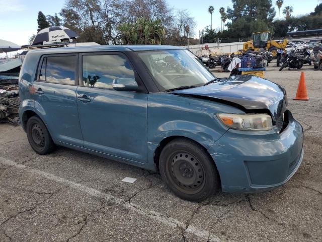 JTLKE50E681011307 - 2008 TOYOTA SCION XB TEAL photo 4