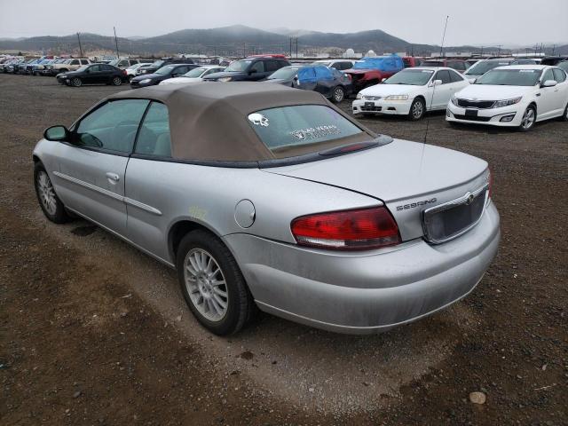 1C3EL55RX6N118591 - 2006 CHRYSLER SEBRING TOURING SILVER photo 3