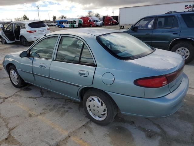 1FAFP10P2XW111350 - 1999 FORD ESCORT LX GREEN photo 2