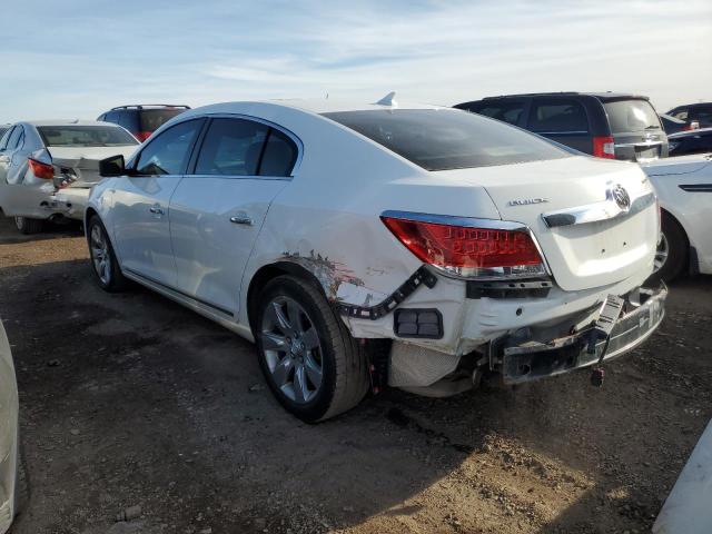 1G4GE5EV0AF244646 - 2010 BUICK LACROSSE CXS WHITE photo 2
