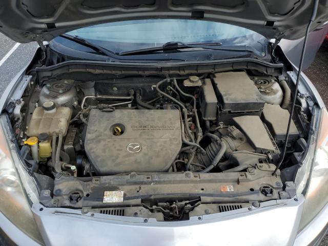 JM1BL1SG7A1123712 - 2010 MAZDA 3 I SILVER photo 11