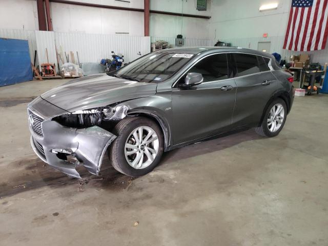 SJKCH5CP0JA053687 - 2018 INFINITI QX30 BASE GRAY photo 1
