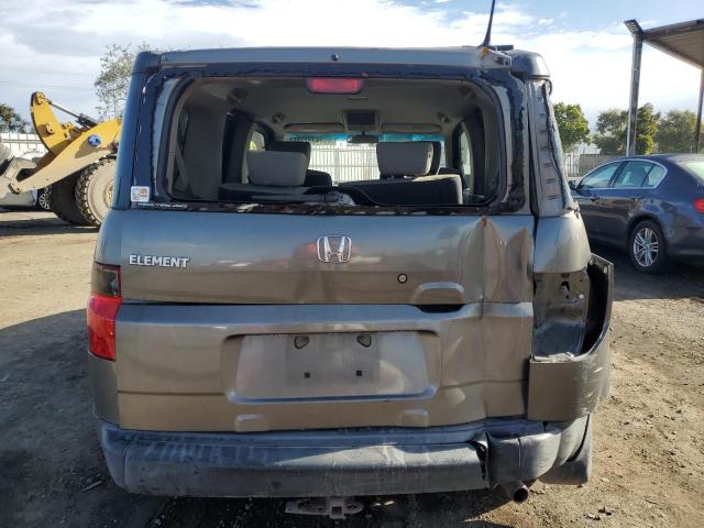 5J6YH28788L004410 - 2008 HONDA ELEMENT EX GRAY photo 6