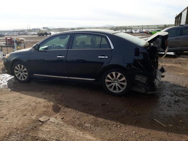 4T1BK3DB1BU396060 - 2011 TOYOTA AVALON BASE BLACK photo 2