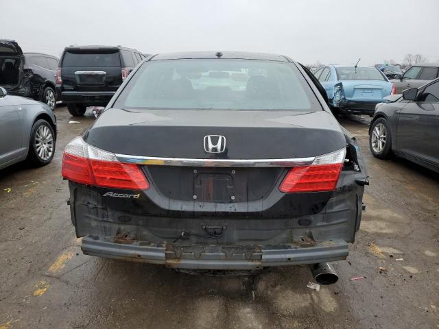 1HGCR2F86DA010433 - 2013 HONDA ACCORD EXL BLACK photo 6