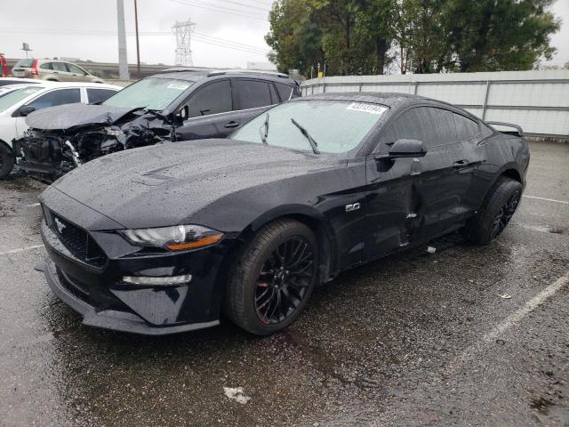 1FA6P8CF8K5133752 - 2019 FORD MUSTANG GT BLACK photo 1