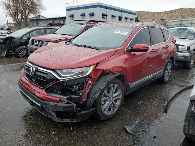 7FARW2H90LE002412 - 2020 HONDA CR-V TOURING RED photo 1