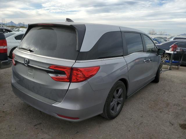 5FNRL6H5XNB009430 - 2022 HONDA ODYSSEY EX SILVER photo 3