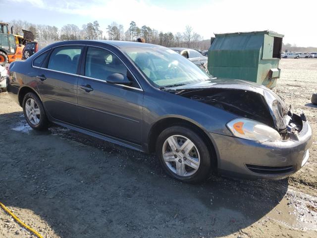 2G1WF5EK4B1242774 - 2011 CHEVROLET IMPALA LS CHARCOAL photo 4