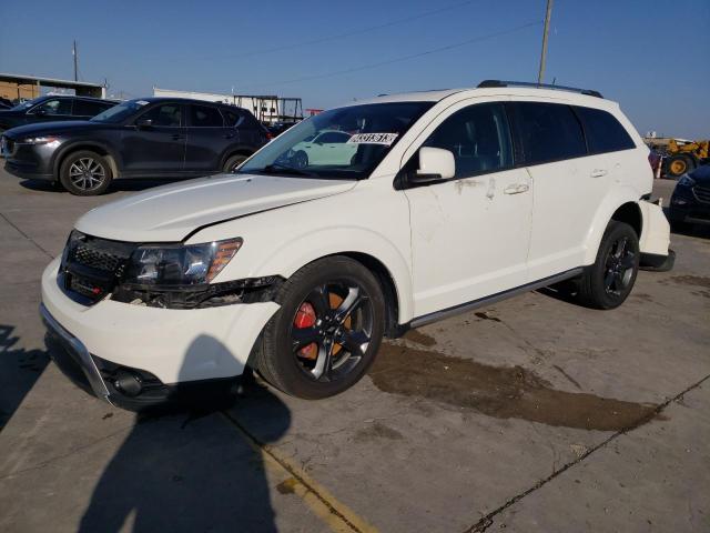 3C4PDCGB3LT181257 - 2020 DODGE JOURNEY CROSSROAD WHITE photo 1