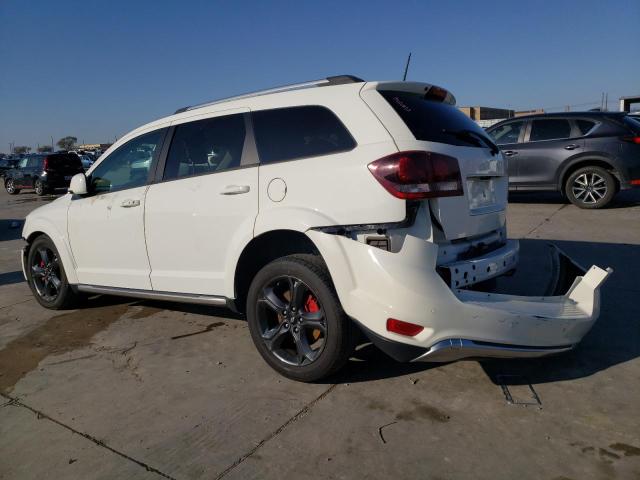 3C4PDCGB3LT181257 - 2020 DODGE JOURNEY CROSSROAD WHITE photo 2