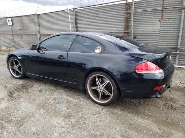 WBAEH73415B191927 - 2005 BMW 645 CI AUTOMATIC BLACK photo 2