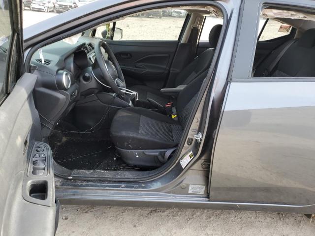 3N1CN8BV9ML813970 - 2021 NISSAN VERSA S GRAY photo 7