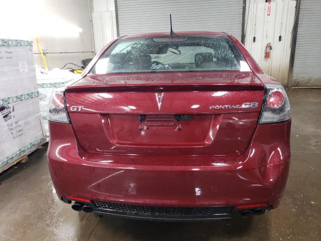 6G2EC57Y99L232086 - 2009 PONTIAC G8 GT BURGUNDY photo 6