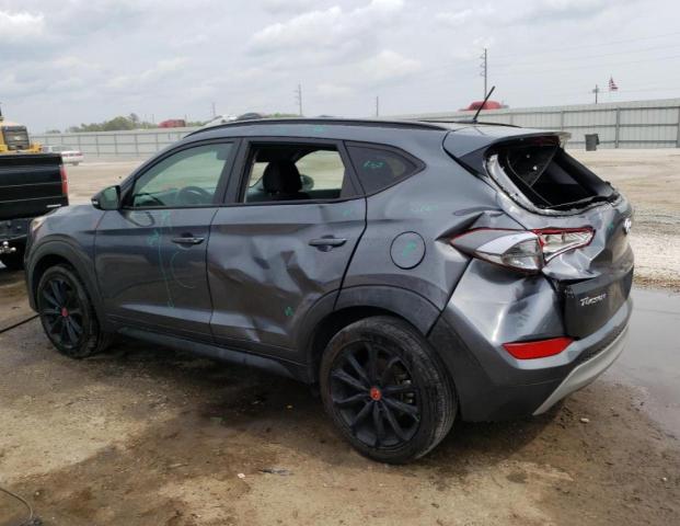 KM8J33A21HU493992 - 2017 HYUNDAI TUCSON LIMITED GRAY photo 2