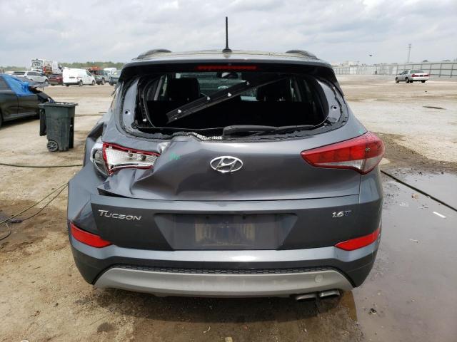 KM8J33A21HU493992 - 2017 HYUNDAI TUCSON LIMITED GRAY photo 6