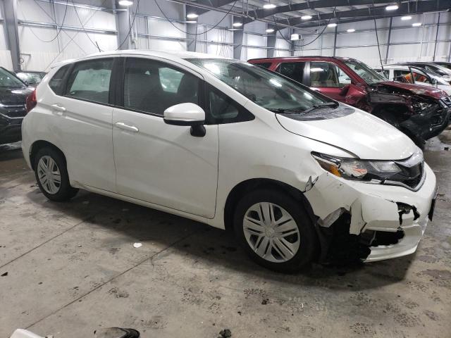 3HGGK5H40KM702804 - 2019 HONDA FIT LX WHITE photo 4